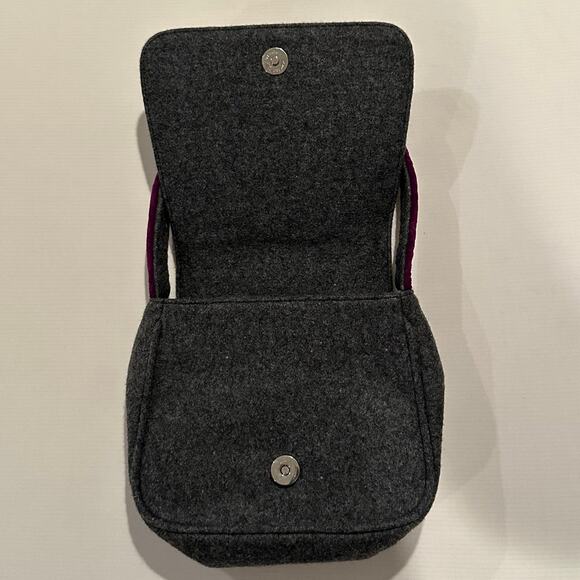 Vintage Lulu Guinness Adorable Wool Pug Bag HTF EUC - Picture 5 of 9